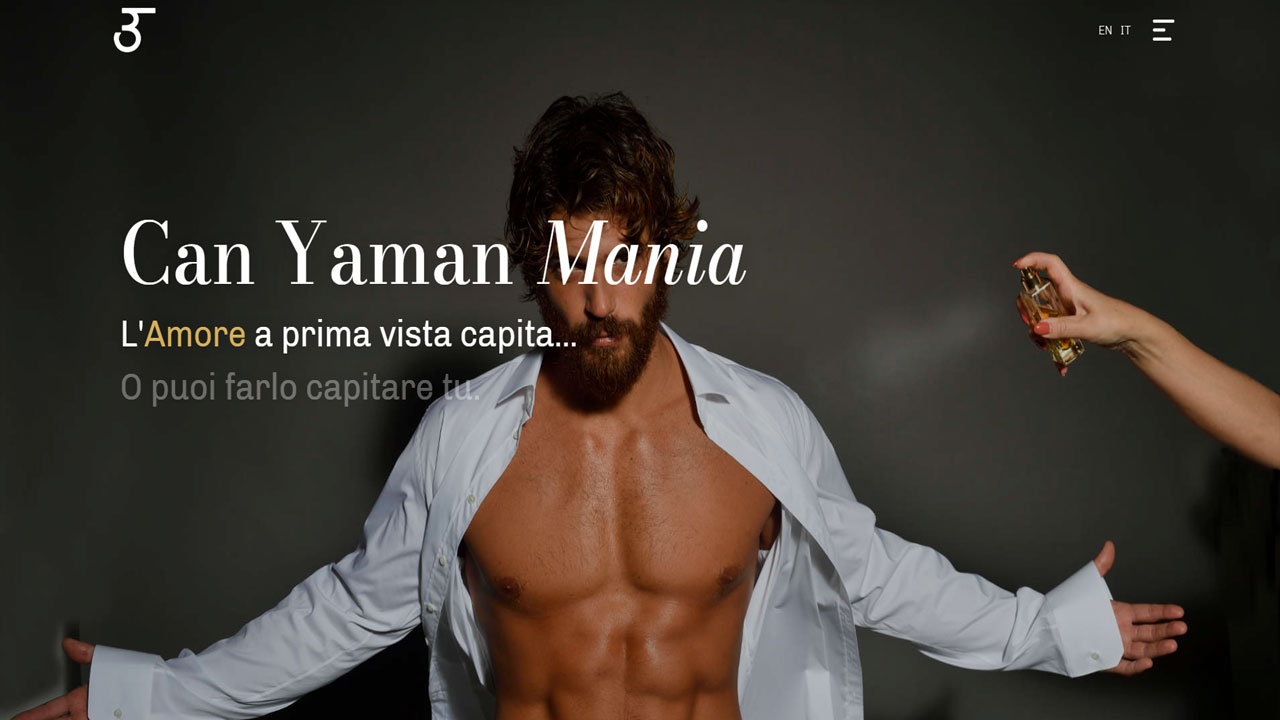 Can Yaman parfüm gelirinin bir kısmıyla yardım yapacak