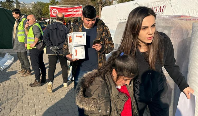 Yağmur Tanrısevsin “Kalp Yarası”nı çektiği Hatay’da