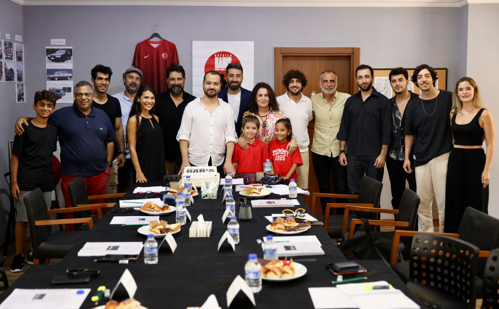 “Hayatla Barış” filminin okuma provasından ilk kare