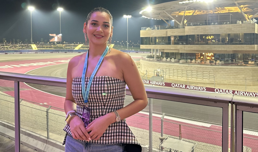 Gülsim Ali Formula 1 yarışları için Katar’da