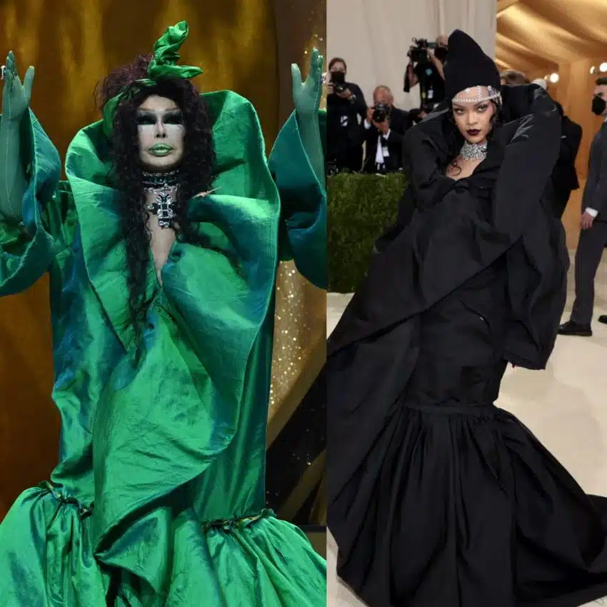 Bülent Ersoy dev bir marula benzetilen Altın Kelebek kostümünü savundu: Madam Rihanna da giydi