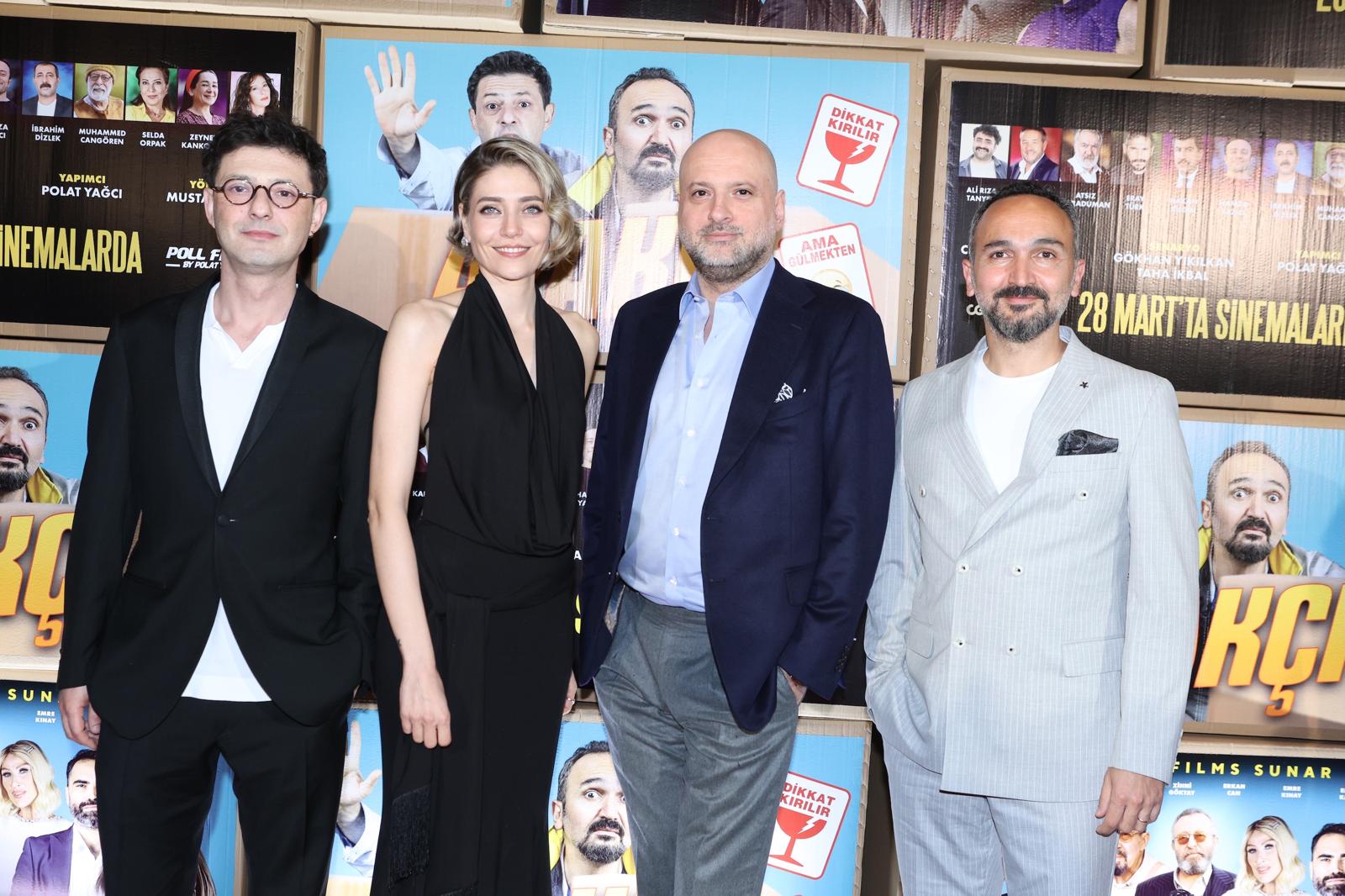 Ayakçı filminin galası dün akşam yapıldı