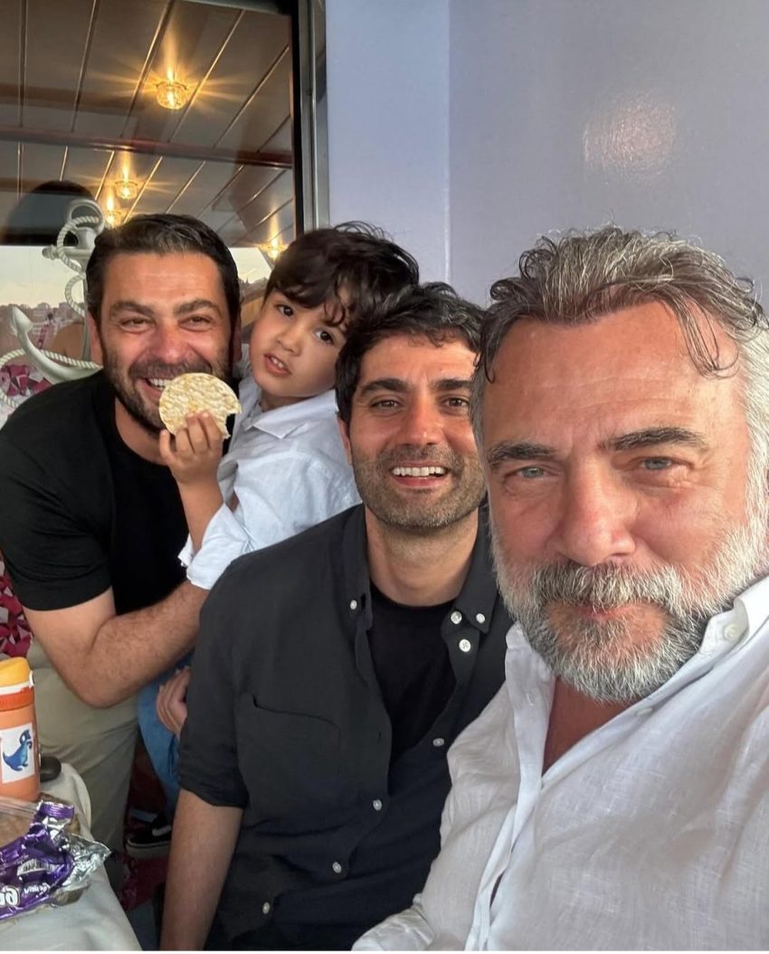 Eşkıya Dünyaya Hükümdar Olmaz ekibi buluştu, Oktay Kaynarca, Yunus Emre’nin kafasını ısırdı