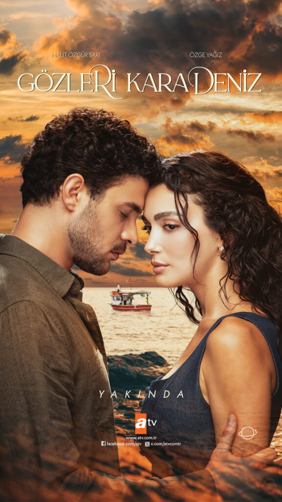 Özge Yağız ve Halit Özgür Sarı’lı Gözleri KaraDeniz’in afişi yayınlandı