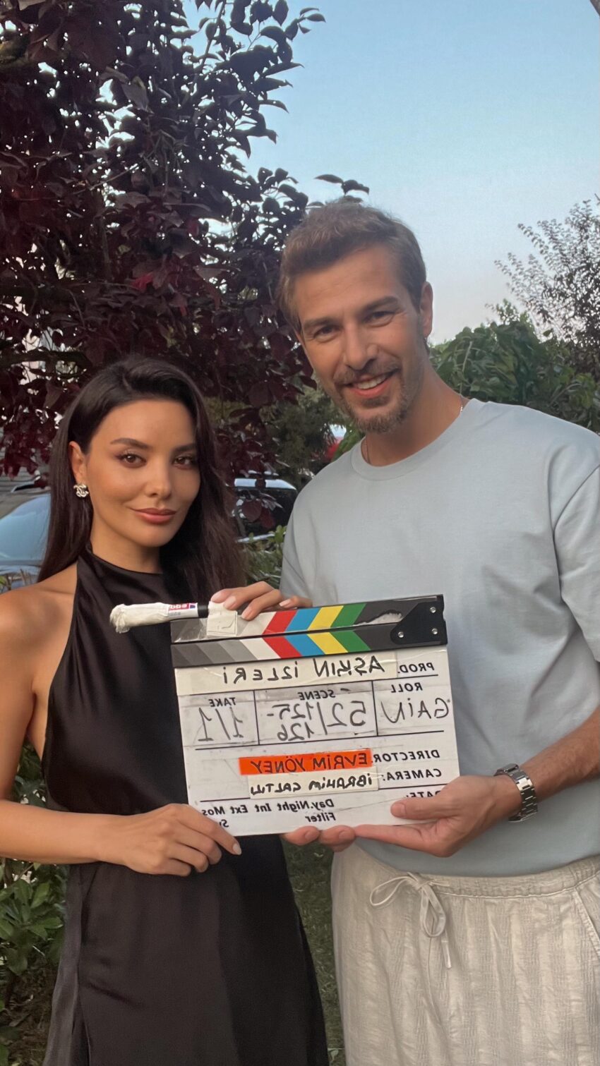Hazal Filiz Küçükköse ve Furkan Palalı’lı “Aşkın İzleri” dizisinden ilk kareler