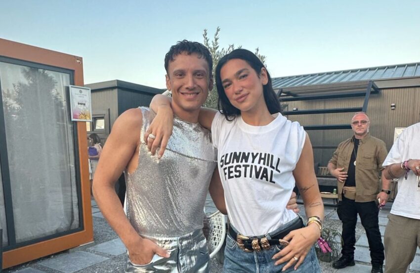 Edis, Dua Lipa ile bir araya geldi
