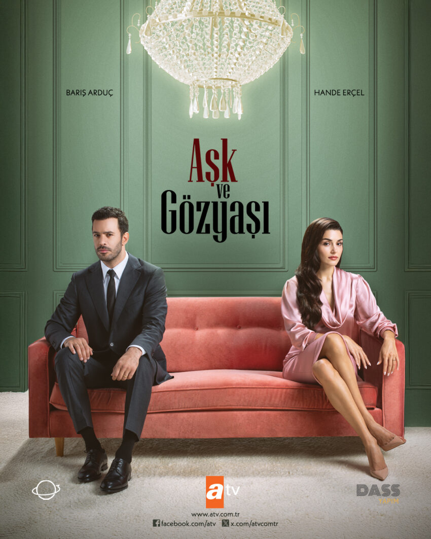 Barış Arduç ve Hande Erçel’li Aşk Ve Gözyaşı dizisinin afişi yayınlandı