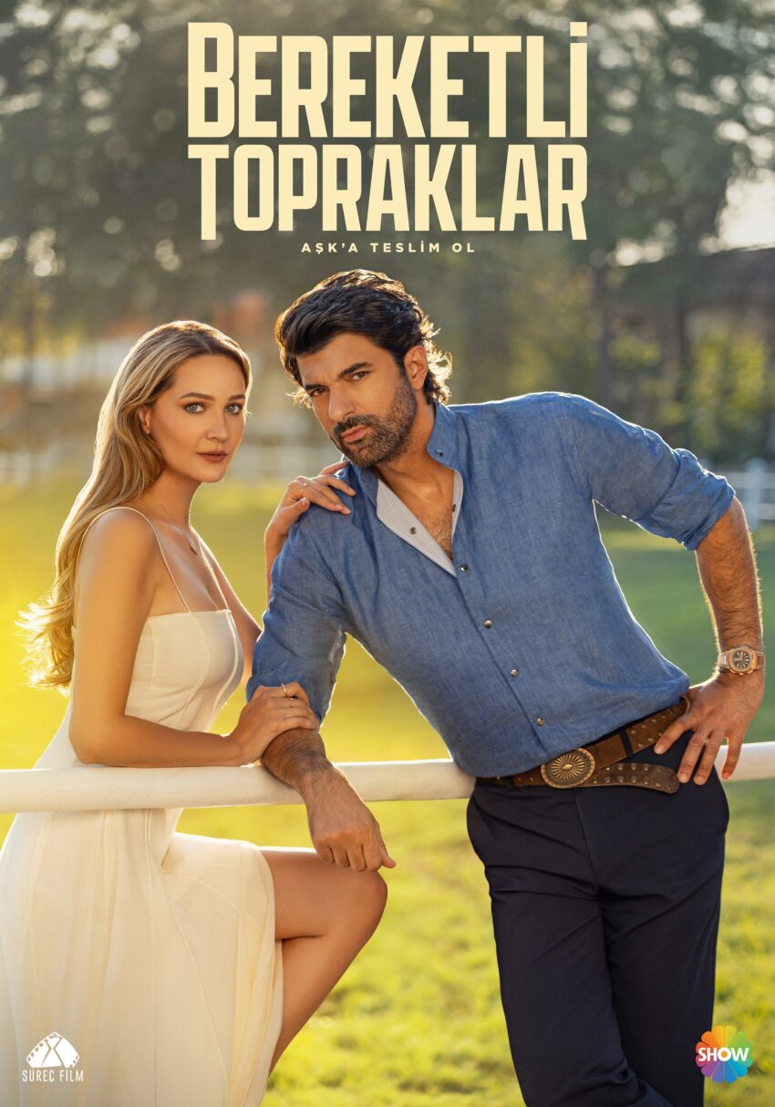 Bereketli Topraklar’ın yıldızları Engin Akyürek ve Gülsim Ali’yi buluşturan yeni afişi yayınlandı
