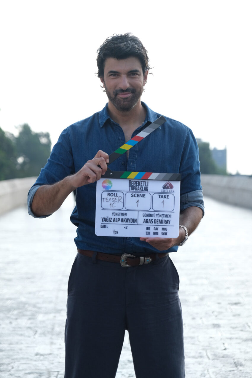 Engin Akyürek’li “Bereketli Topraklar” sete çıktı