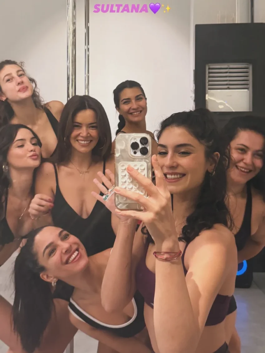 Sultana’nın Anna’sı Derya Pınar Ak’ın direk dansı provası