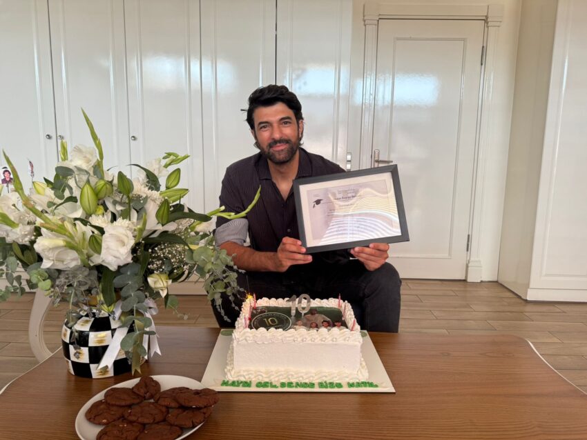 Engin Akyürek’in sevenlerinden çok anlamlı doğum günü kutlaması