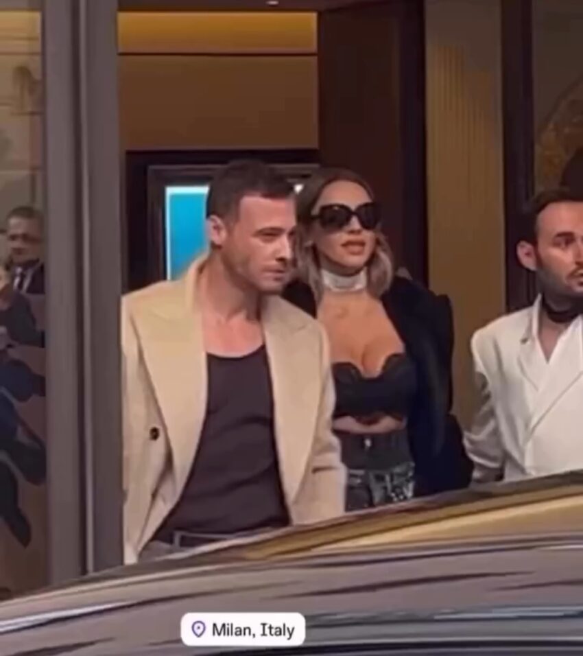 Hadise ile Kerem Bürsin Milano Moda Haftası’nda