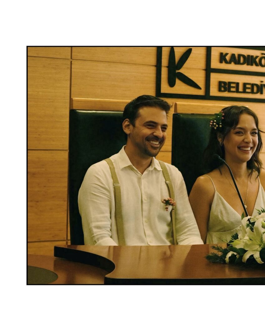 6 aydır beraberlik yaşayan Seda Türkmen ile Ilgaz Giritlioğlu evlendi