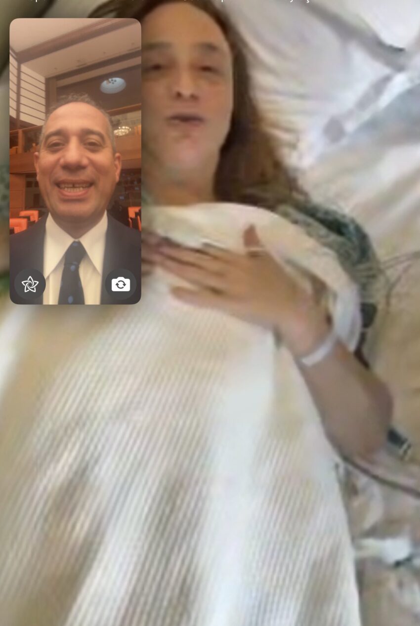 Ayşe Barım’ın hastaneden görüntüsünü yayınladı, yeniden tutuklama kararına isyan etti