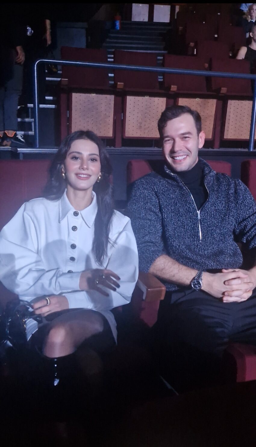 Sevdiğim Sensin dizisinin yıldızları Aytaç Şaşmaz ve Helin Kandemir galada buluştu