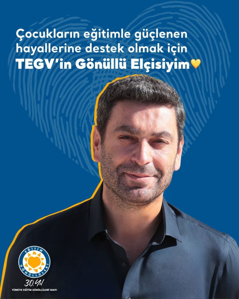 Ozan Akbaba’dan Türkiye Eğitim Gönüllüleri Vakfı’nın gönüllü elçisi oldu