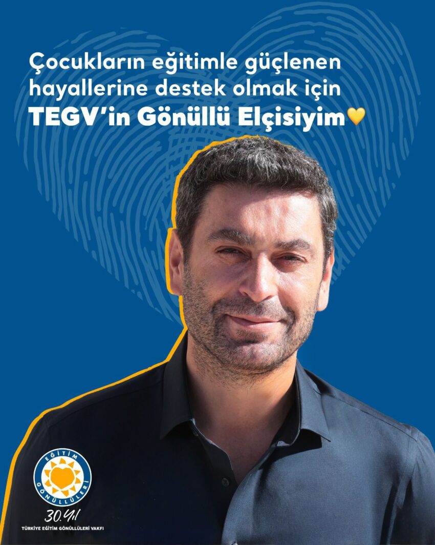 Ozan Akbaba’dan Türkiye Eğitim Gönüllüleri Vakfı’nın gönüllü elçisi oldu