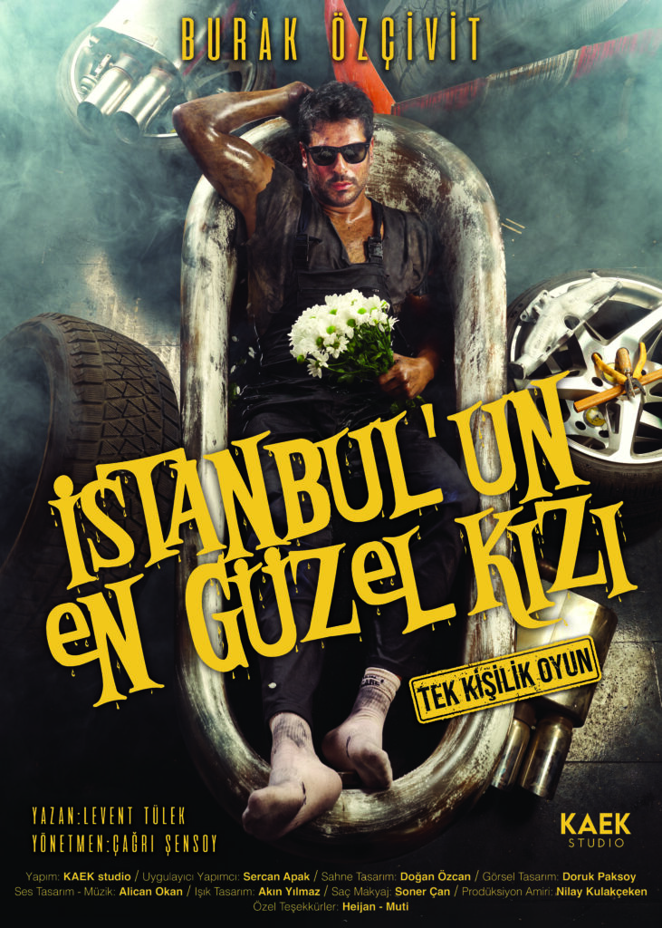 Burak Özçivit’in ilk oyunu “İstanbul’un En Güzel Kızı”nın afişi yayınlandı