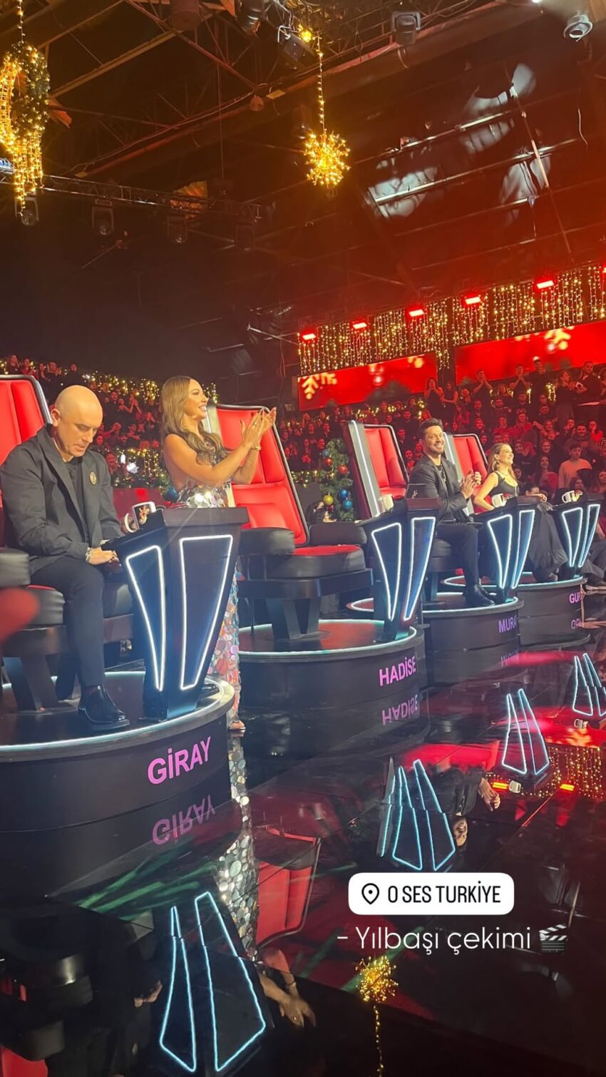 O Ses Yılbaşı jürisinden ilk fotoğraf