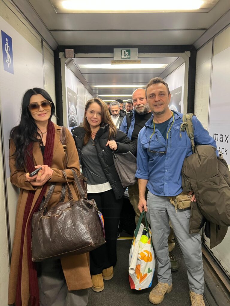 6 Şubat’ı unutmadılar, Deniz Çakır, Sibel Taşçıoğlu ve Ogün Kaptanoğlu Hatay’da