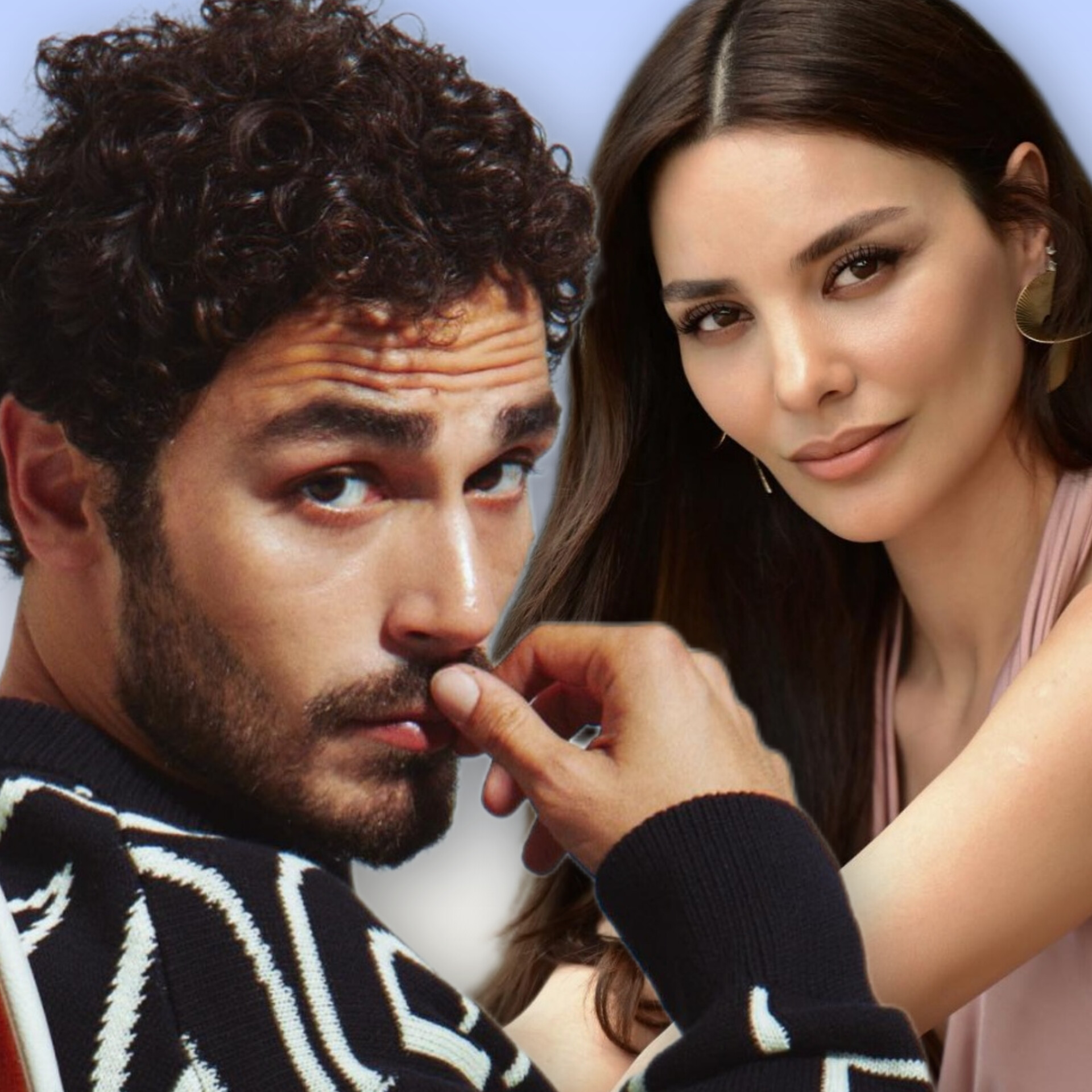 Hazal Filiz Küçükköse ve Erdem Kaynarca tabii’nin “Ateş Denizi” dizisinde