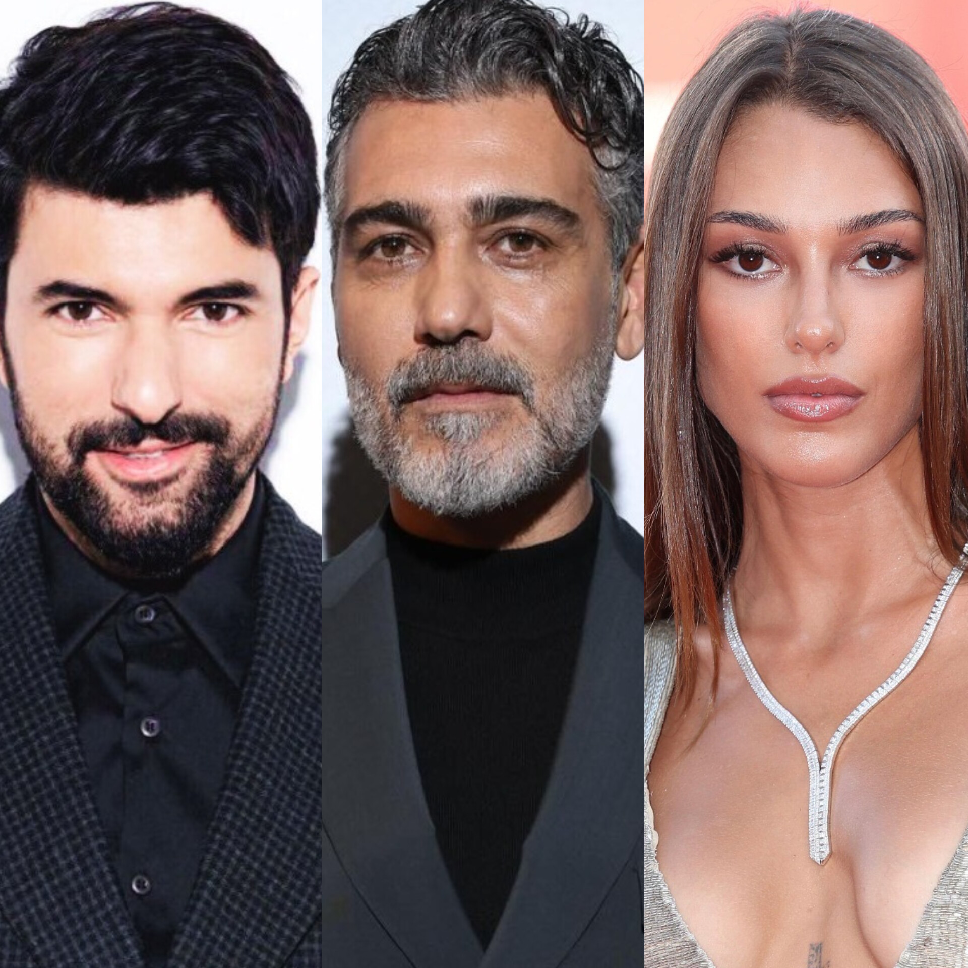 Engin Akyürek, Caner Cindoruk, Dilan Çiçek Deniz Cannes yolcusu