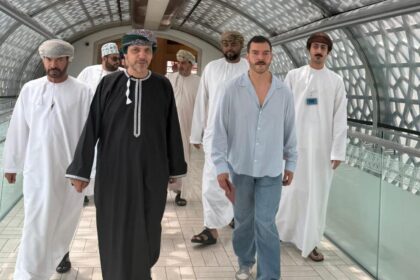 Kuruluş Orhan'ın Cerkutay'ı Çağrı Şensoy Umman gezisinde büyük ilgi gördü.