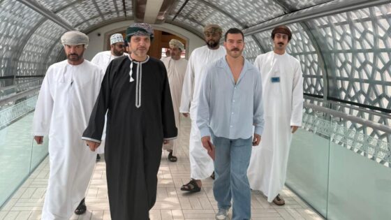 Kuruluş Orhan’un Cerkutay’ı Çağrı Şensoy Umman’da