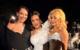 Dilan Çiçek Deniz Cannes’daki Demi Moore ve Salma Hayek’le bir arada