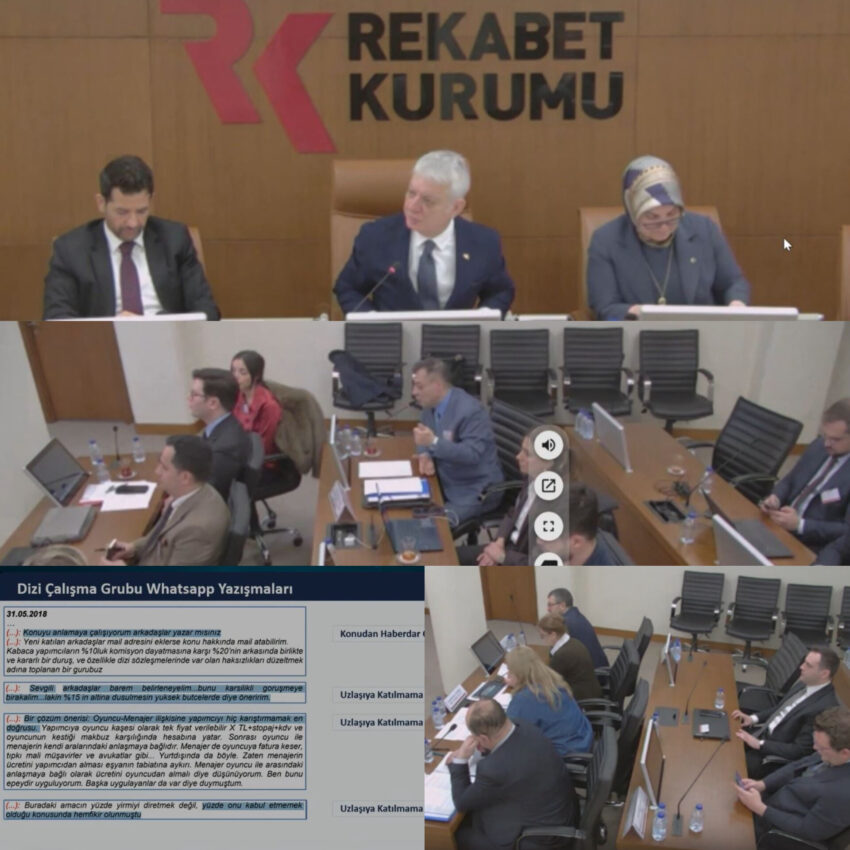 Menajerlerin Rekabet Kurumu savunmaları başladı, bir ajans gizli oturum talep etti