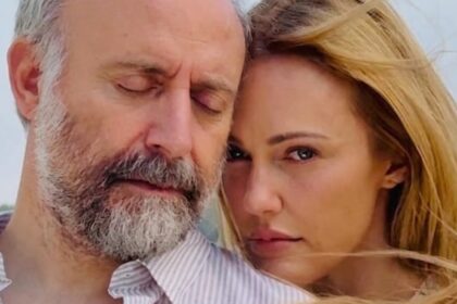 Halit Ergenç ve Meryem Uzerli'li İmroz'da Bahar'ın afiş çekimi yapıldı