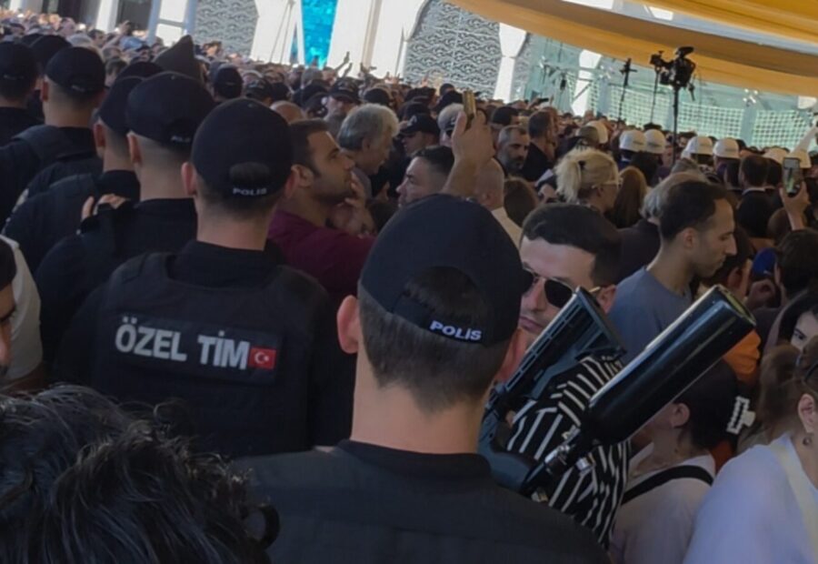Kadir İnanır’ın cenazesinde Özel Tim