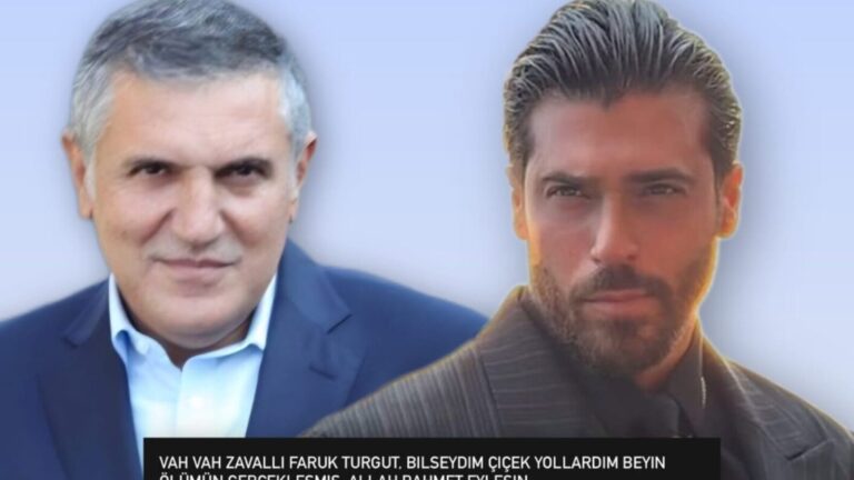 Faruk Turgut’tan Can Yaman’a yanıt: Seni adalete teslim edeceğim