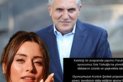 Faruk Turgut'a bir tepki de Sıla Türkoğlu'ndan geldi