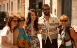 Özge Gürel ile Serkan Çayoğlu çiftine İtalya’da sevgi seli