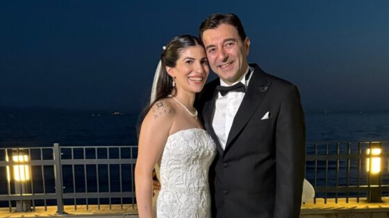 İki düğün bir nikah! Oyuncu Cem Uslu dünyaevine girdi