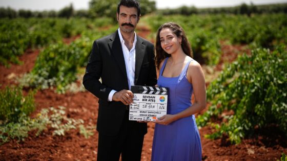Sevdan Bir Ateş dizisi sete çıktı