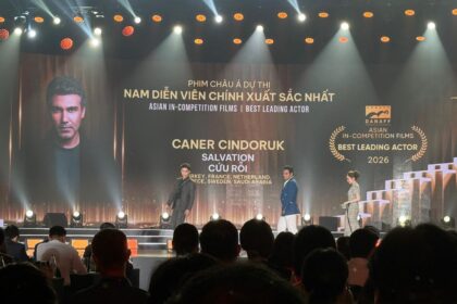 Caner Cindoruk'a Kurtuluş filmiyle Vietnam'dan"En İyi Erkek Oyuncu Ödülü"