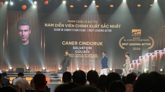 Caner Cindoruk’a Kurtuluş filmiyle Vietnam’dan”En İyi Erkek Oyuncu Ödülü”