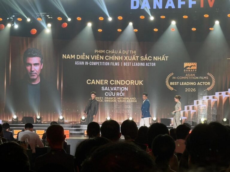 Caner Cindoruk’a Kurtuluş filmiyle Vietnam’dan”En İyi Erkek Oyuncu Ödülü”