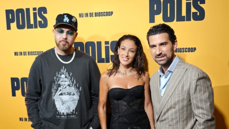 Cansu Tosun, Murda ve Sinan Eroğlu “Polis”in Hollanda galasında buluştu