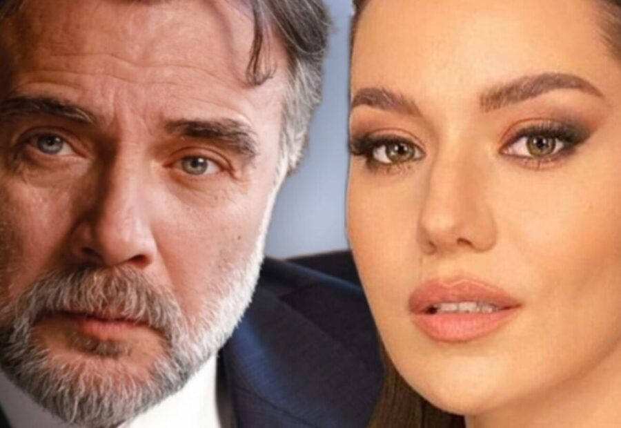 Hamal’ın başrolleri Oktay Kaynarca ve Fahriye Evcen tanıtım çekiminde