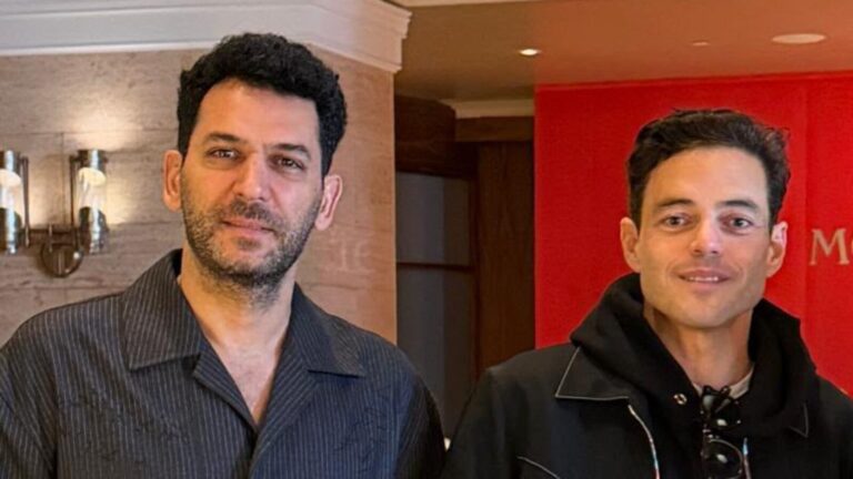Rami Malek ile Murat Yıldırım bir araya geldi.