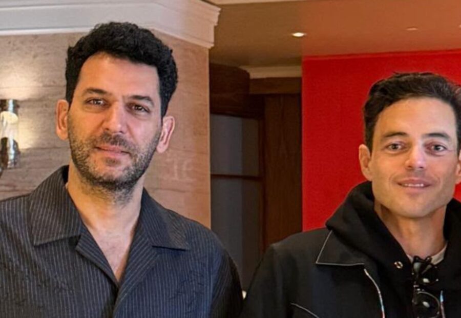 Rami Malek ile Murat Yıldırım bir araya geldi.