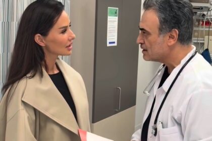 Doktorlar dizisinin Ela ve Levent'i 18 yıl sonra Tuzlu Kahve'de buluştu