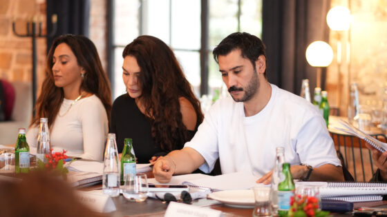 Adana Ayazı dizisinin okuma provası yapıldı
