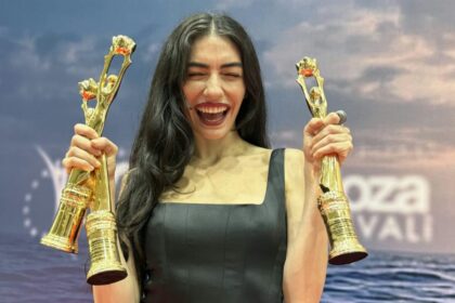 Hazar Ergüçlü'nün yürek yajan ödül konuşması: Aldığım nefesten utanıyorum