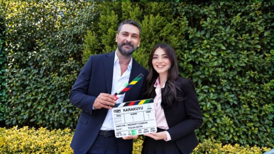 Karakuyu dizisi sete çıktı